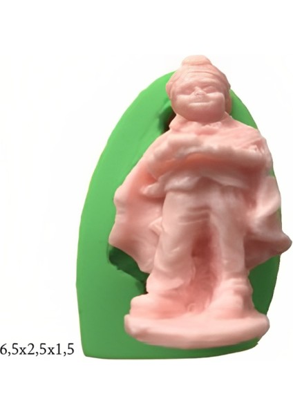 Özel Gün Figürleri Silikon Şeker Hamuru Dekor, Sabun, Saksı ve Mum Kalıbı