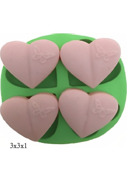 Özel Gün Figürleri Silikon Şeker Hamuru Dekor, Sabun, Saksı ve Mum Kalıbı