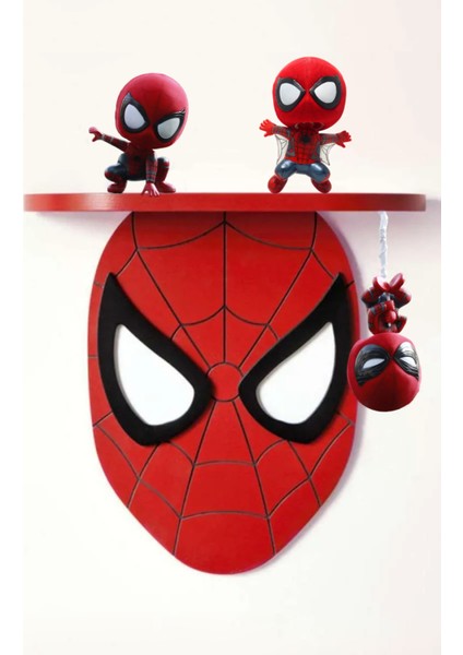 Spiderman Çocuk Odası Duvar Rafı