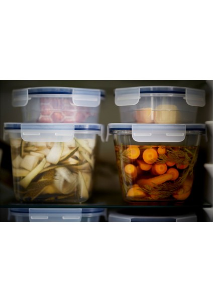 Kapaklı Plastik Saklama Kabı, Plastik, 2,0 Lt, Ikea 365+ modelleri