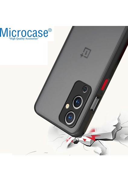 Oneplus 9 Global Versiyon London Serisi Sert Kılıf - Buzlu Siyah AL3415 fiyatları