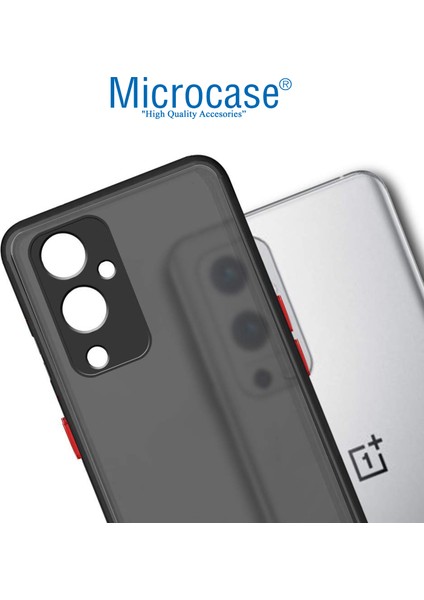 Oneplus 9 Global Versiyon London Serisi Sert Kılıf - Buzlu Siyah AL3415 fırsatları