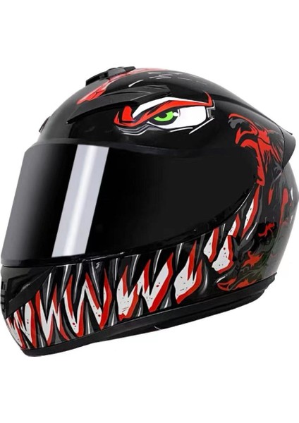 Venom Motosiklet Kaskı Yarış Tam Yüz Kaskı (Yurt Dışından)