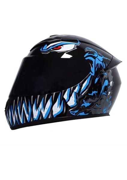 Venom Motosiklet Kaskı Yarış Tam Yüz Kaskı (Yurt Dışından)