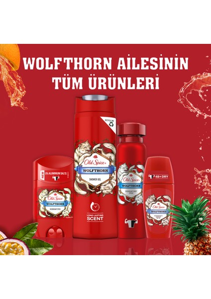 Old Spice Wolfthorn Erkekler İçin Duş Jeli ve Şampuan 400 ml