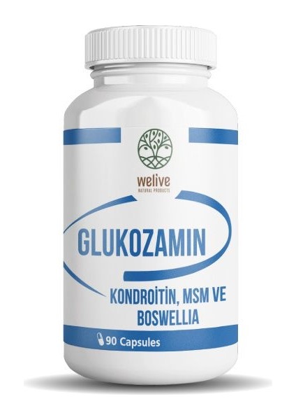 Glukozamin Kondroitin Msm ve Boswellıa - 90 Capsul