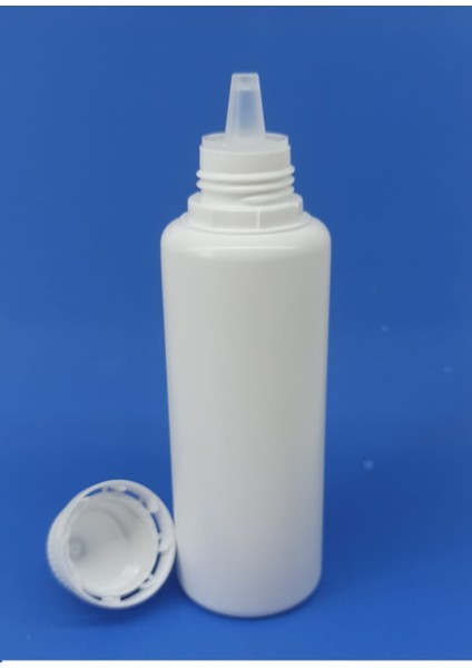 1 Adet Boş Plastik Likit Şişe Mürekkep-Kolonya-Aseton-Damla Şişesi 5-10-15-30-50-125 ml Ölçü Seçenekli