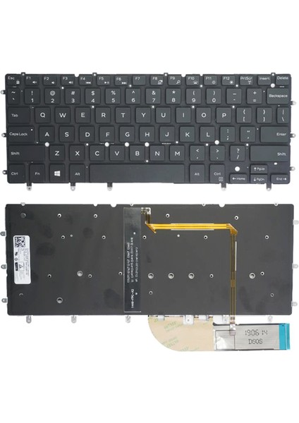 Inspiron Xps Dell Için Ispanyol Sp Arkadan Aydınlatmalı Klavye(Yurt Dışından)
