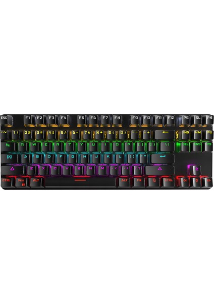 K200 87 Tuş Rgb Mekanik Oyun Klavyesi(Yurt Dışından)