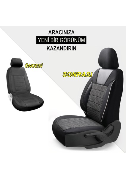 Hyundai Accent Era Sport Serisi Oto Koltuk Kılıfı Tam Set