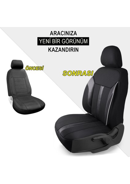Ford C-Max Classy Serisi Oto Koltuk Kılıfı Tam Set