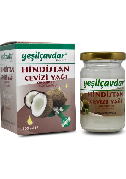 Hindistan Cevizi Yağı 100 gr