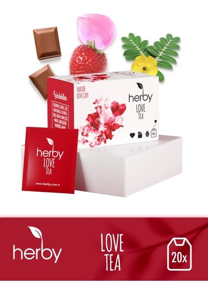 Herby Love Tea Aşk Bitki Çayı