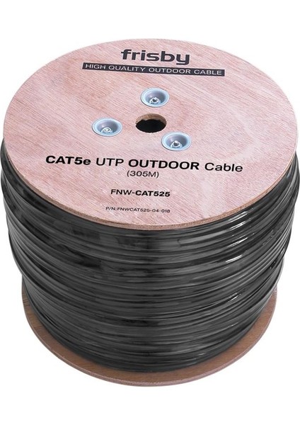 FNW-CAT525 305MT CAT5E DIŞ MEKAN UTP KABLO