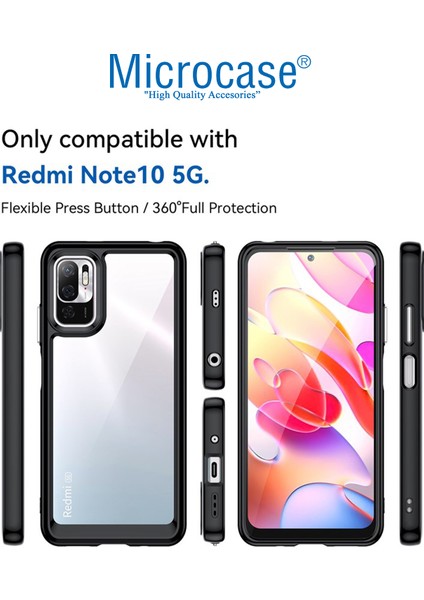 Xiaomi Redmi Note 10T Shield Serisi Darbeye Dayanıklı Yarı Esnek Plastik Tpu Kılıf -AL8100 fiyatları