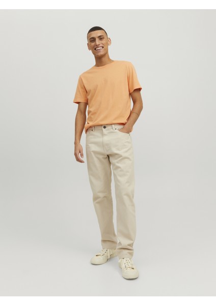 Jack & Jones Bisiklet Yaka Basic Tişört-Organic