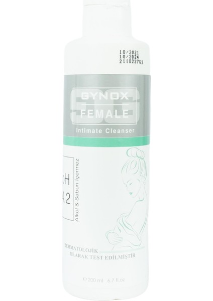 Gynox Female İntim Likit Temizleyici 200 ml