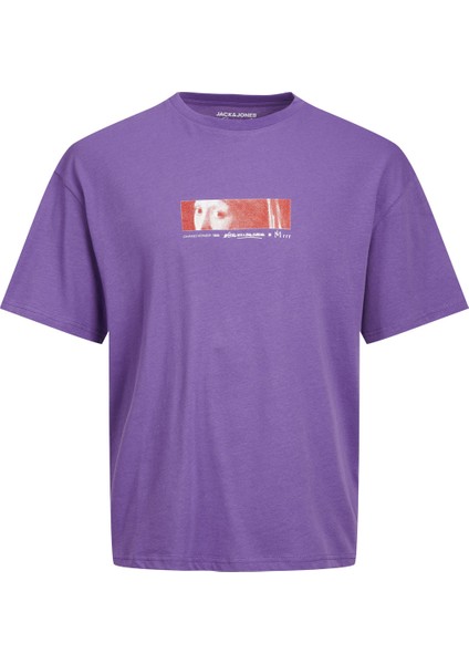 Jormasterpıece Tee Ss Crew Neck Tg Mor Erkek T-Shirt 12232259-Deep indirimleri