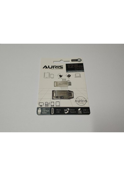 Hasırcıjet Auris 128 GB Micro Otg Flash