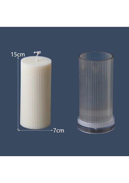 3x El Yapımı Uzun Kutuplu Mum Kalıplar Silindir Kaburga Mum Yapımı Aracı Diy (Yurt Dışından) indirimleri