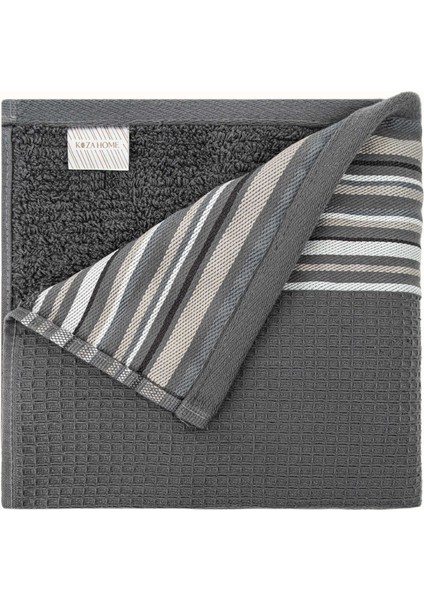Limira 2li Antrasit Havlu Seti 50x90-90x150 2259 fırsatları