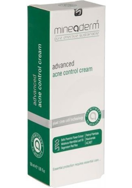 Mıneaderm Advanced Kontrol Krem 50 ml 8680525351706