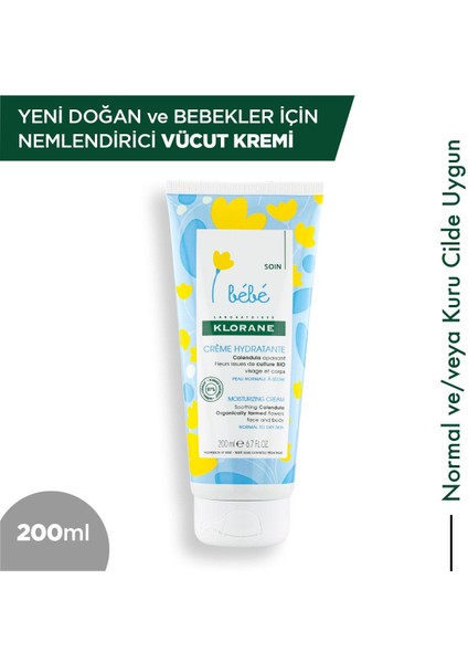 Bebe Yenidoğan ve Bebekler Için Hassas Vücut Kremi 200 ml