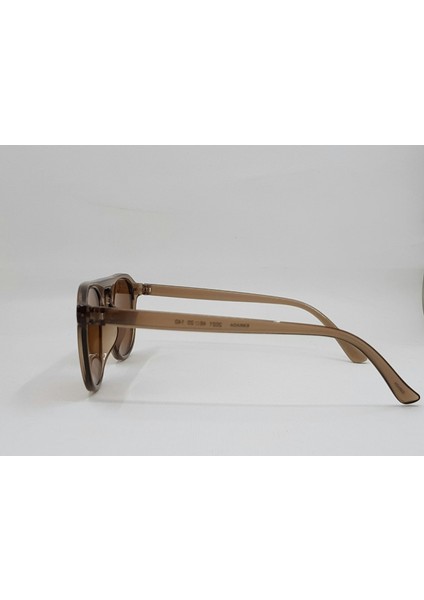 Oval Kahverengi Çerçeve Kahverengi Cam Unisex Güneş Gözlüğü 2021 25 46-20-140 modelleri