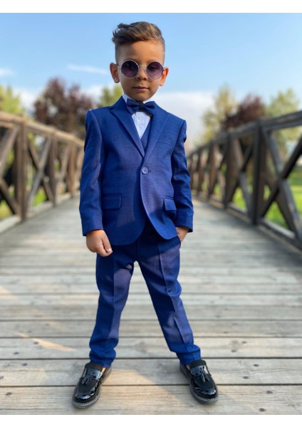 Indigo Beş Parça Erkek Çocuk Takım Elbise fırsatları