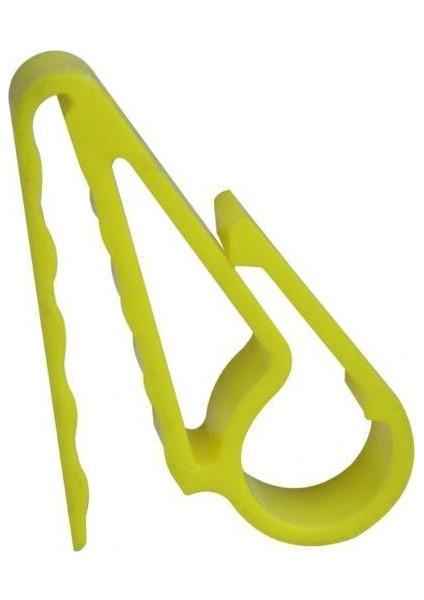 Golfçüler Için 3xplastik Tutucu Klip Golf Arabaları Boaters Fluo Sarı 3 Adet (Yurt Dışından)