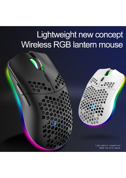 XYH80 2.4ghz 3200 Dpı Rgb Aydınlatma Kablosuz Oyun Fare(Yurt Dışından) modelleri