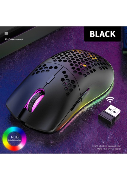 XYH80 2.4ghz 3200 Dpı Rgb Aydınlatma Kablosuz Oyun Fare(Yurt Dışından) indirimleri