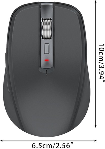 Optik 7 Düğme 2400DPI Ergonomik Rgb Çift Modlu Kablosuz Fare(Yurt Dışından)