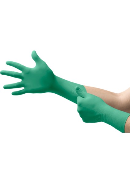 Dupont Ansell Touchntuff 92-605 Kimyasala Dayanıklı Gıda Uyumlu Tek Kullanımlık Nitril Eldiven