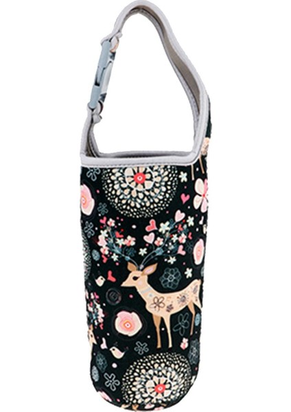 4pcs Tumbler Taşıyıcı Tutucu Yeniden Kullanılabilir Koruyucu Çanta Kupası Kamp Için Mavi Çiçek Çoklu Multi (Yurt Dışından) fiyatları