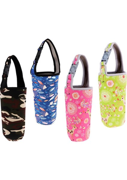 4x Tumbler Taşıyıcı Tutucu Açık Bisiklet Binası ve Pembe Çoklu Multi Için (Yurt Dışından)