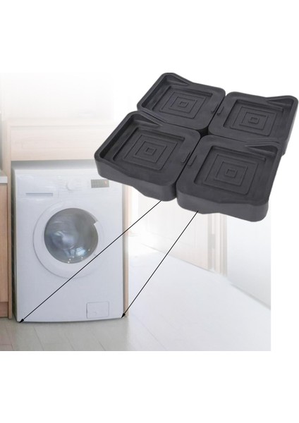 4pcs Çamaşır Makinesi Çamaşır Makinesi Taban Dayanıklı Anti Titreşim Anti (Yurt Dışından) modelleri