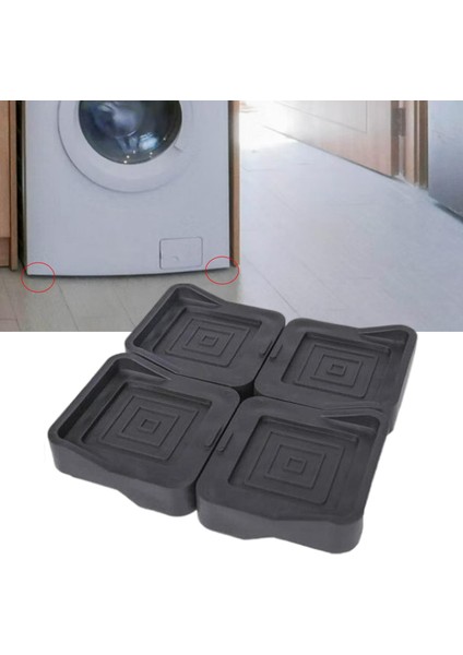 4pcs Çamaşır Makinesi Çamaşır Makinesi Taban Dayanıklı Anti Titreşim Anti (Yurt Dışından) fırsatları