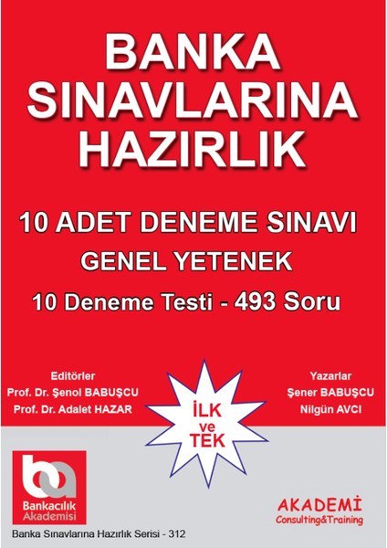 na Hazırlık 10 Adet Deneme Sınavı-Şener Babuşcu