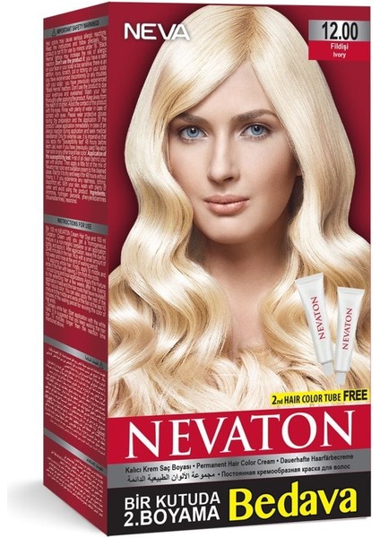 Ton Kalıcı Krem Saç Boyası 12.00 Fildişi