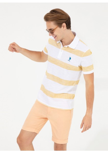Sarı Erkek Polo T-Shirt ONTA