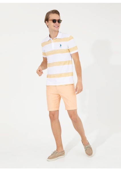 Sarı Erkek Polo T-Shirt ONTA modelleri