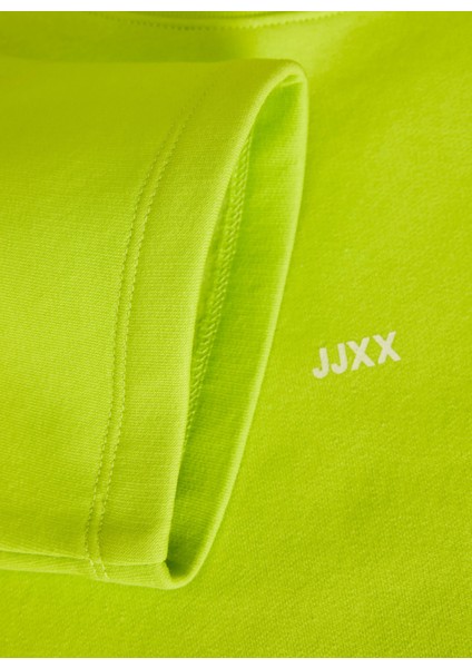 Bisiklet Yaka Blok Desenli Yeşil Kadın 12214536 modelleri