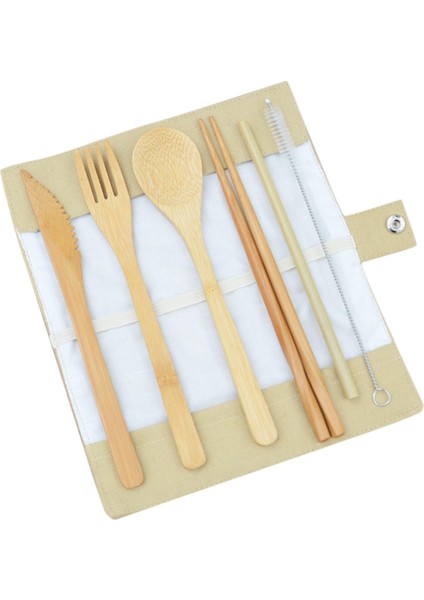 6parça/set Bambu Seyahat Eşyaları Açık Bej Sarı Için Saklama Çantası Samanı Ile Çatalla Ayarlanmış (Yurt Dışından) fiyatları