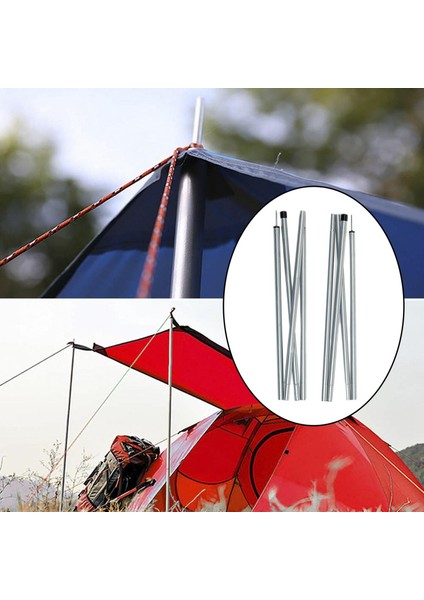 8parça Teleskopik Muşamba Direkleri Sığınakları 55CM Kamp Yapıyor (Yurt Dışından) fırsatları