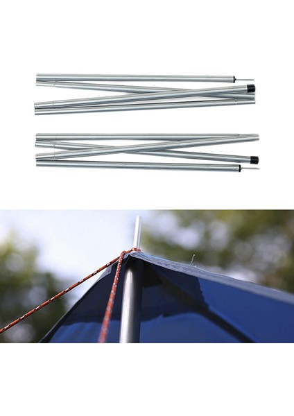 8parça Teleskopik Muşamba Direkleri Sığınakları 55CM Kamp Yapıyor (Yurt Dışından) indirimleri