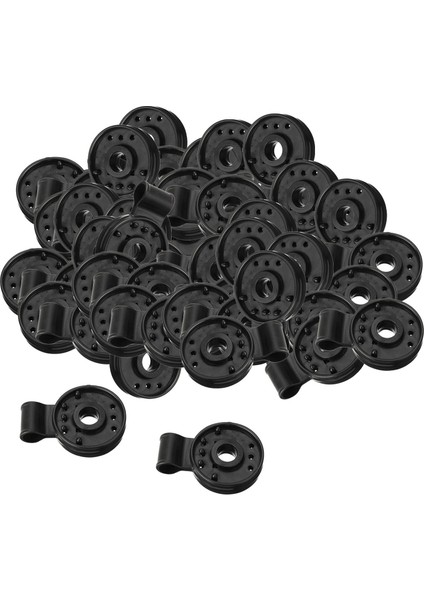 50PARÇA Muşamba Klipsleri Açık Açık Muşam Kelepçeleri Sıkıcı (Yurt Dışından)