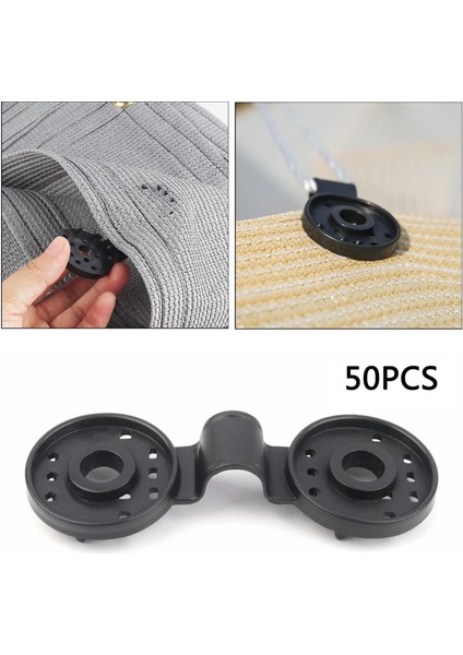 50PARÇA Muşamba Klipsleri Açık Açık Muşam Kelepçeleri Sıkıcı (Yurt Dışından) fırsatları