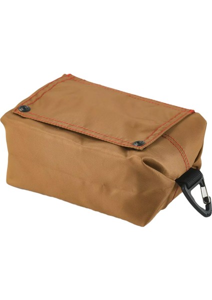 Kamp Doku Kutusu Kancalar Peçete Kılıfı Dekor Kahverengi (Yurt Dışından)