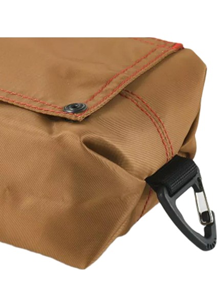 Kamp Doku Kutusu Kancalar Peçete Kılıfı Dekor Kahverengi (Yurt Dışından) indirimleri